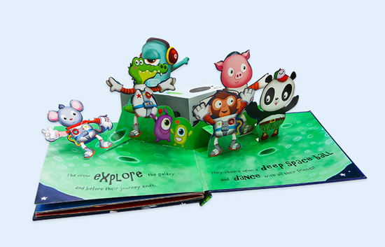 pop-up book