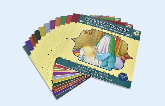 saddle stitch story book