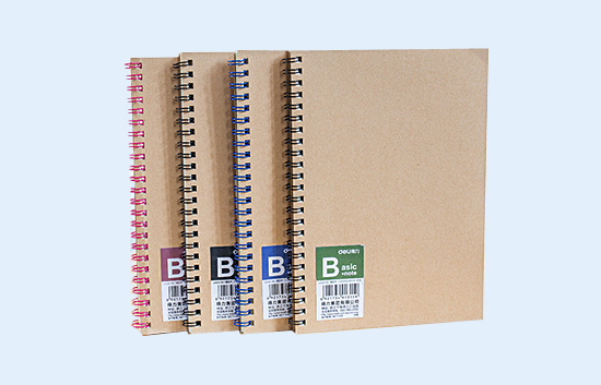 Kraft Paper Wire O Notebook