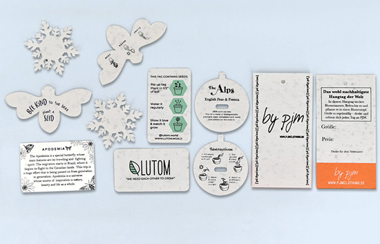 Plantable Seed Paper Card